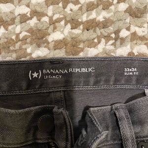 Banana Republic Dark Grey Jeans